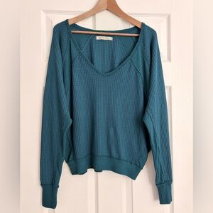 Free People We The Free Santa Clara Thermal Top Size XS